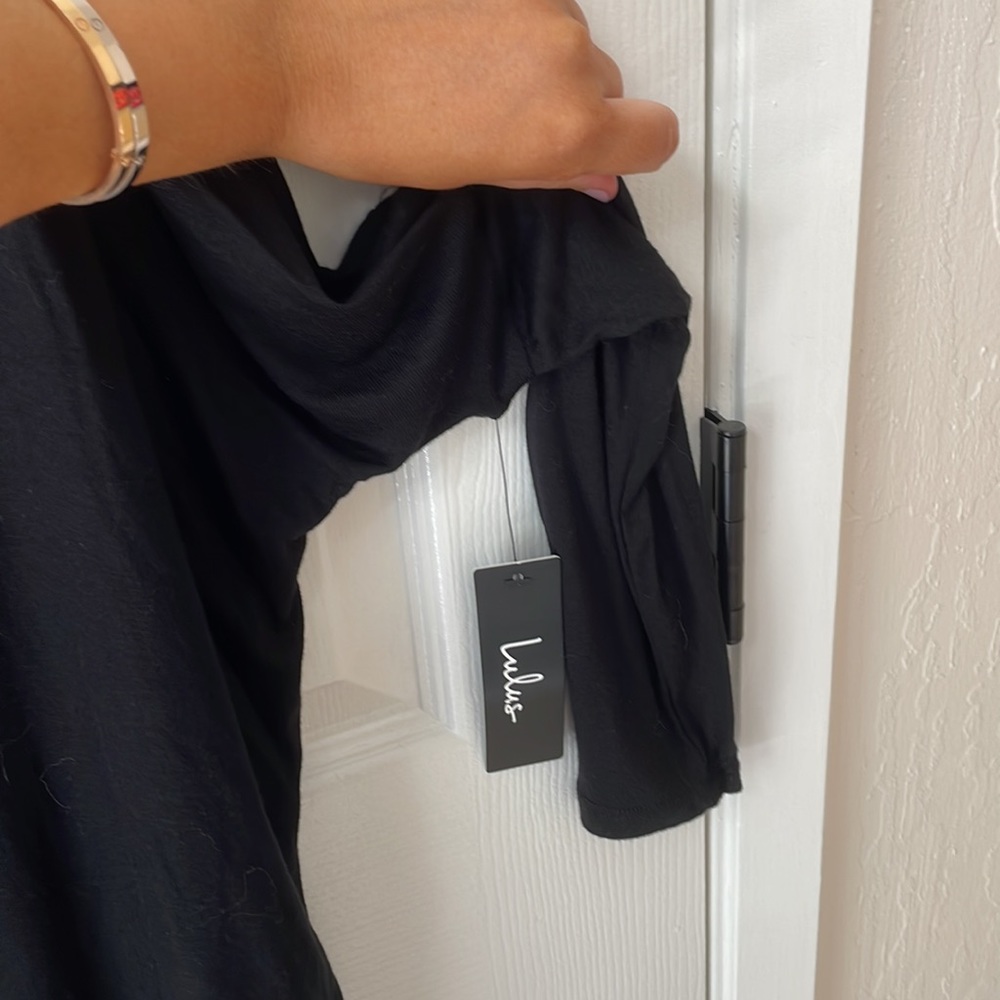 Lulus Greyson dolman long sleeve henley - Picture 7 of 9